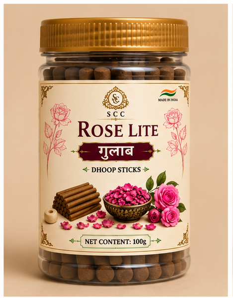 Rose Lite | Premium Dhoop Sticks